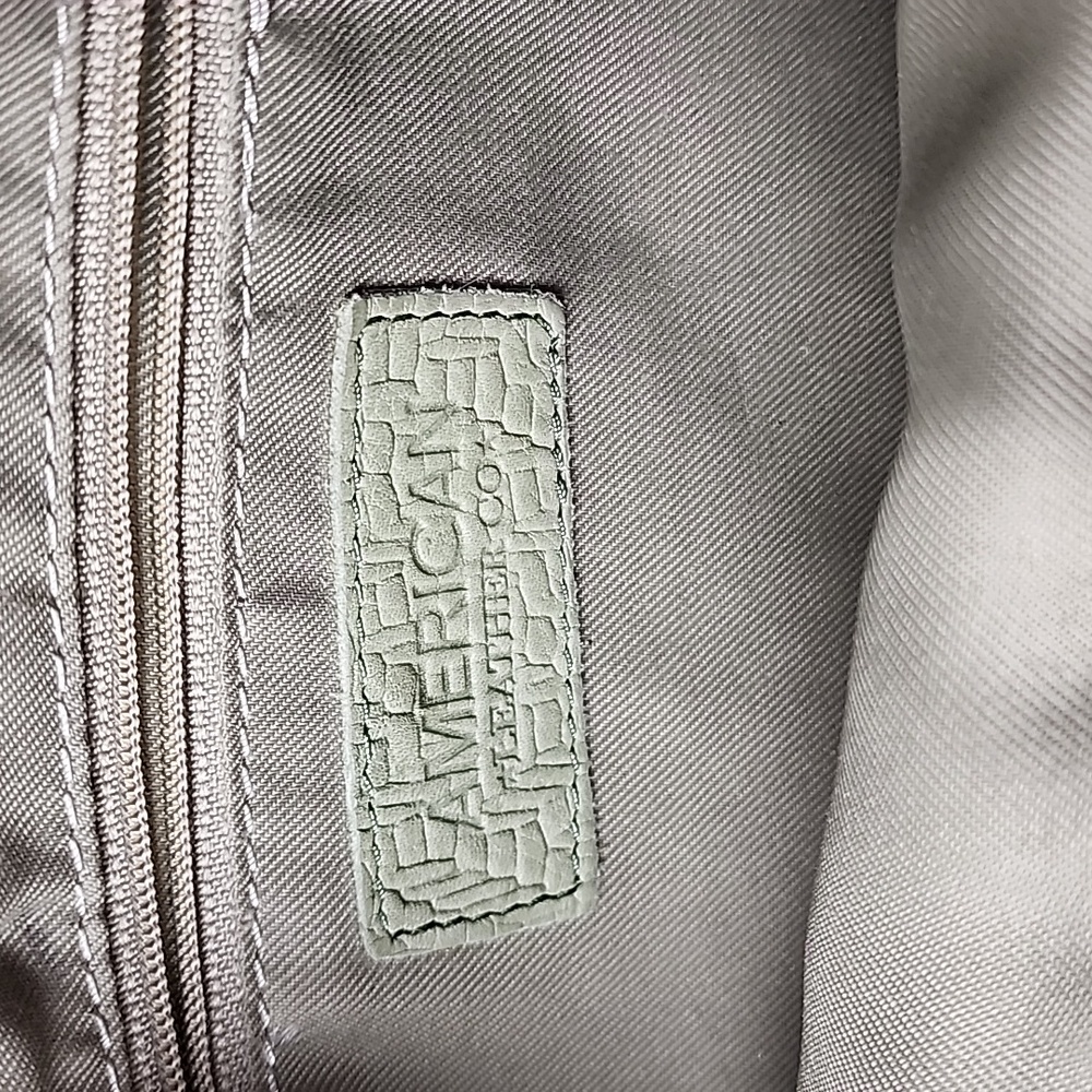 American Leather Co. Crossbody Bag in Soft Green - Picture 6 of 8
